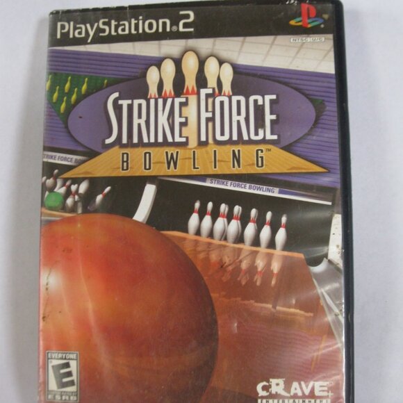 Playstation 2 PS2 Video Game: Strike Force Bowling - blue disc - Picture 1 of 4